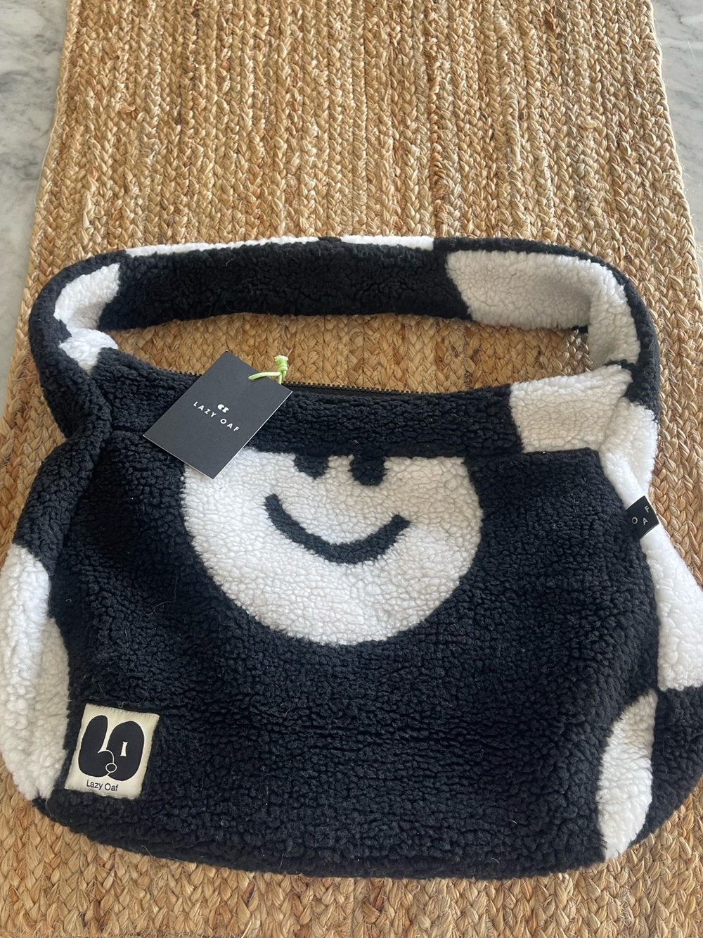 Lazy Oaf
Abstract Fleece Bag